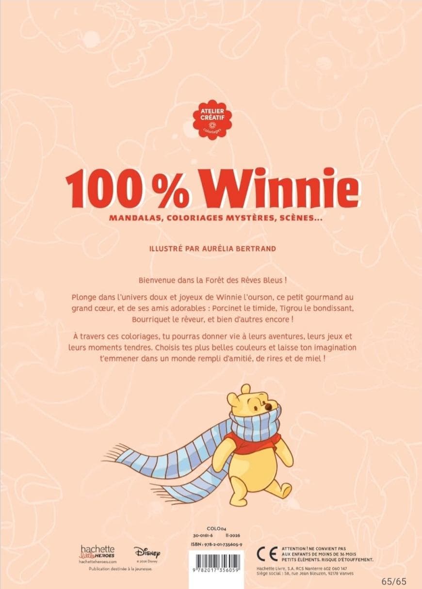 100% Winnie - MANDALA, COLORIAGES - SCENES · 4