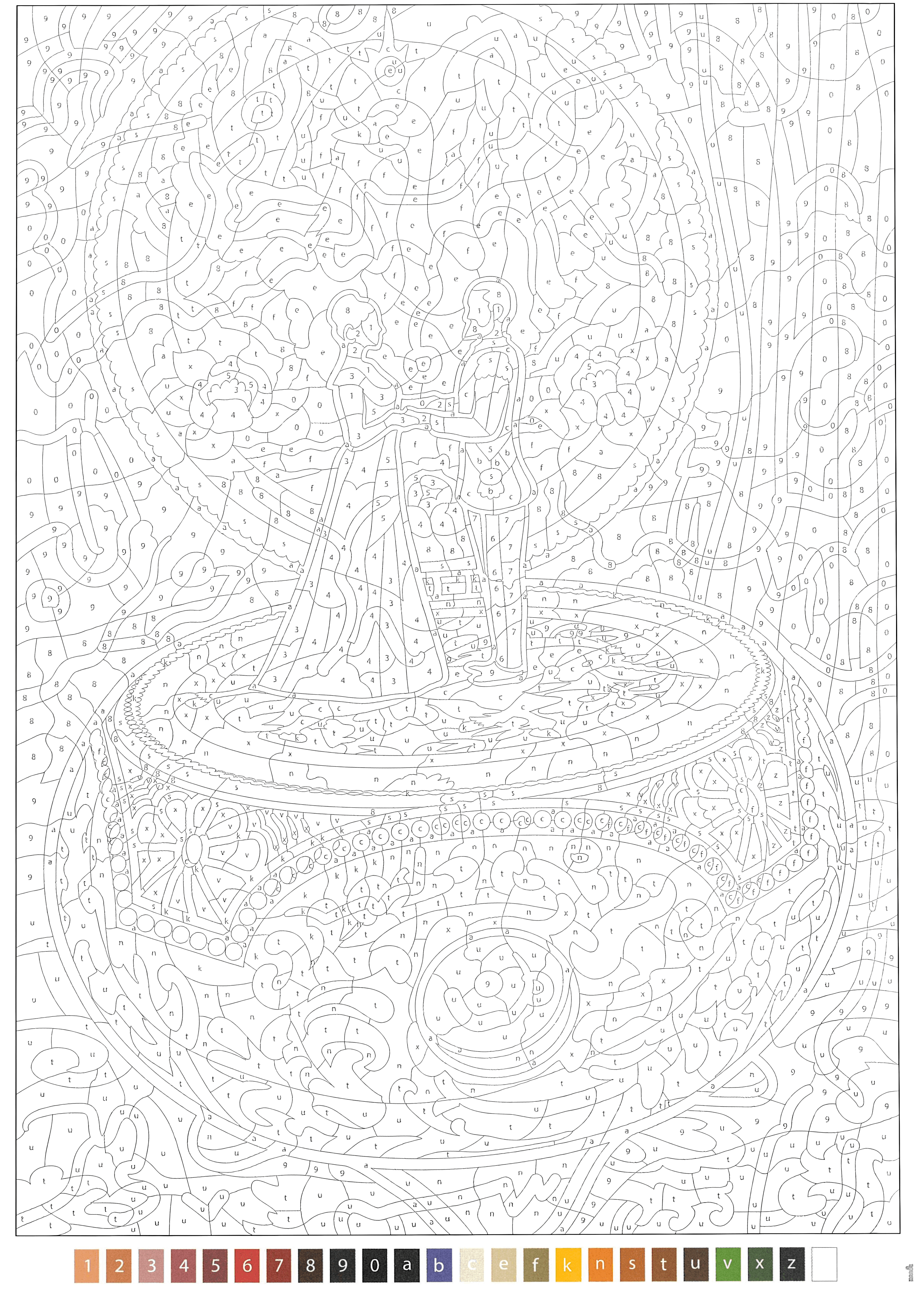 Anastasia – Coloriages Mystère PDF download · 2