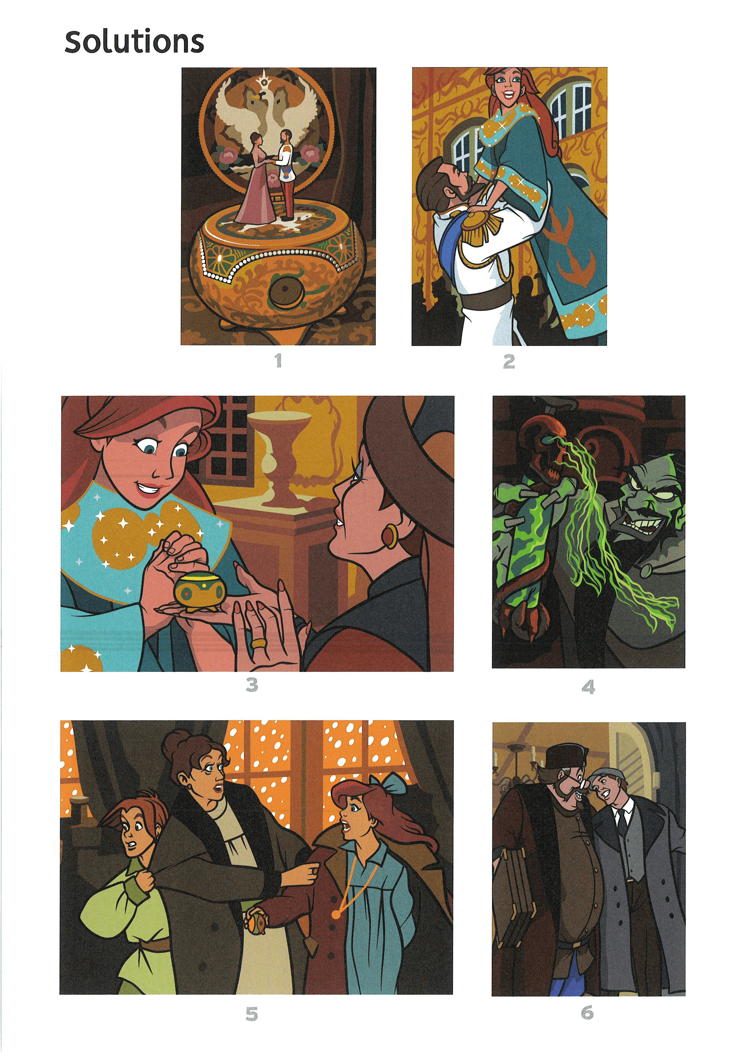 Anastasia – Coloriages Mystère PDF download · 3
