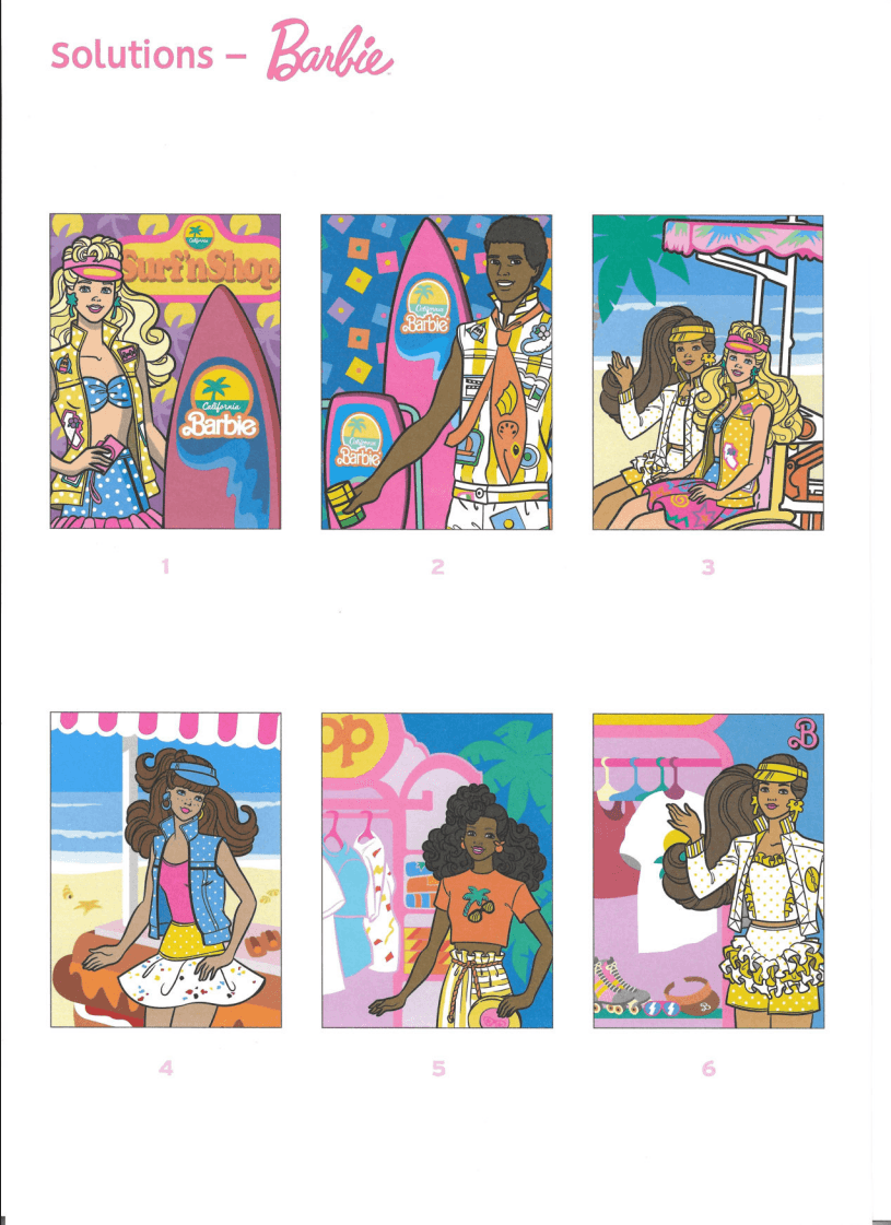 Barbie - Coloriages Mystère Moon PDF download · 6