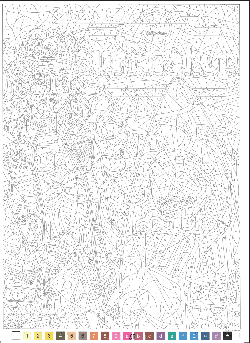 Barbie - Coloriages Mystère Moon PDF download · 4
