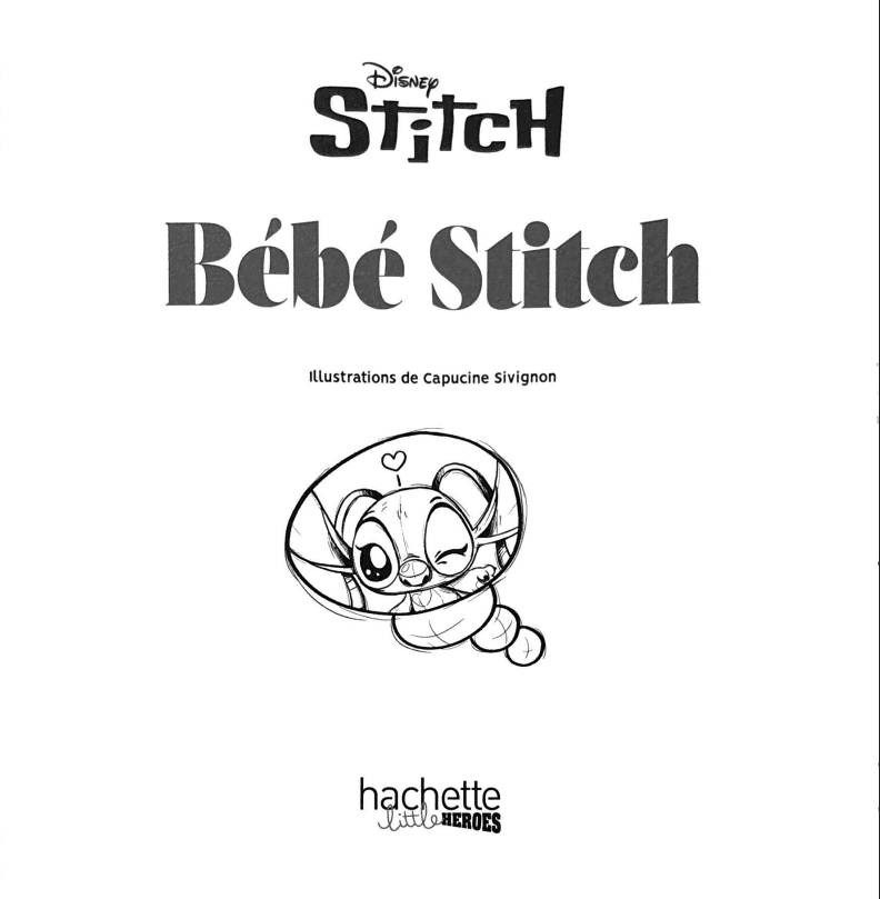 Bébé Stitch - Coloring book · 4