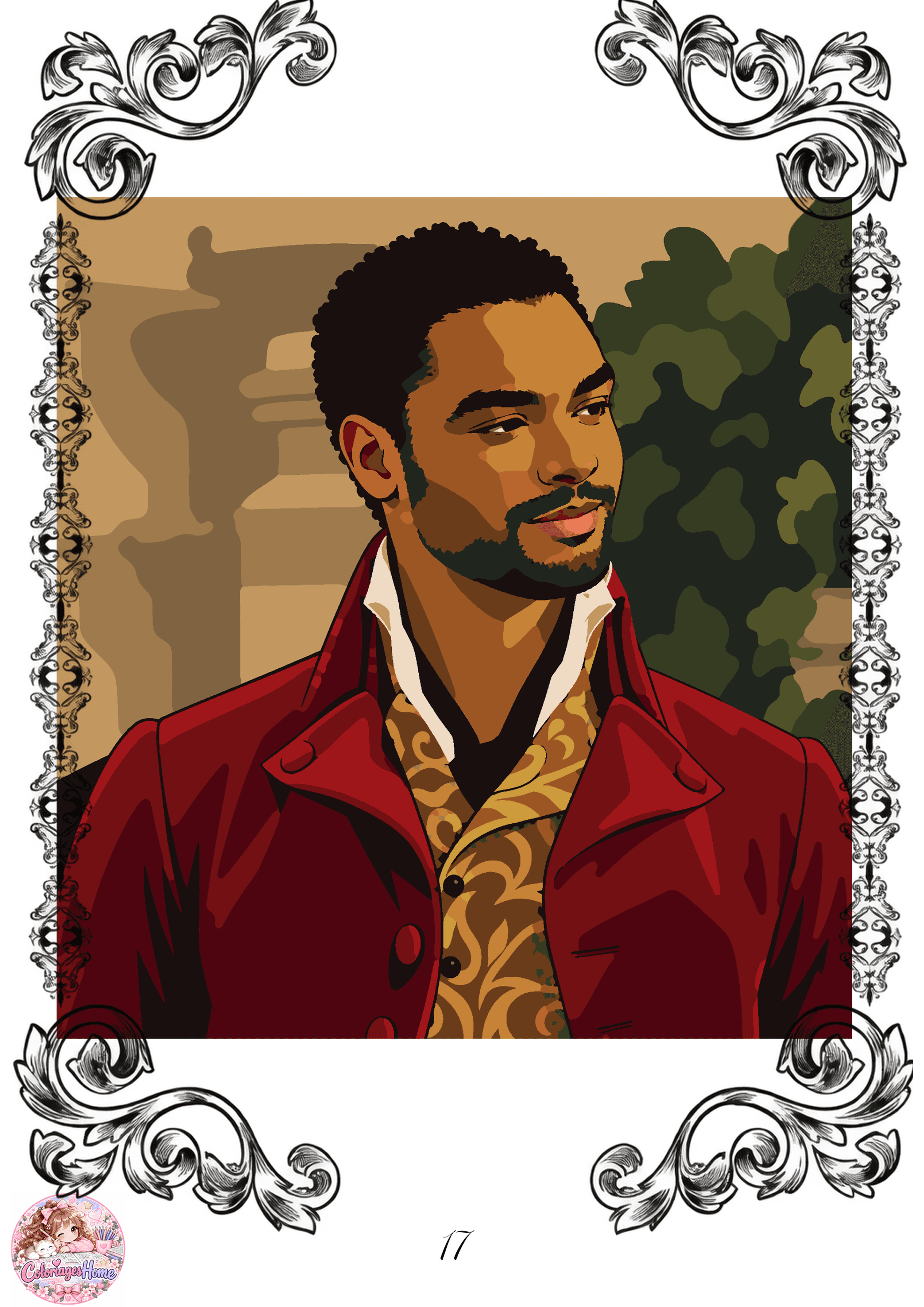 Bridgerton Fanmade Season 1 – Exclusive Coloring Book PDF · 4