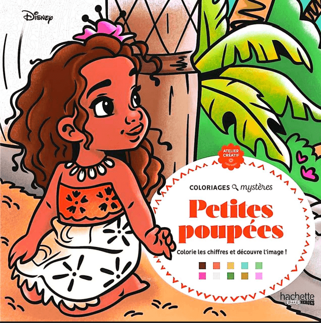 Carré Petites Poupées - Coloriages Mystère PDF download · 4