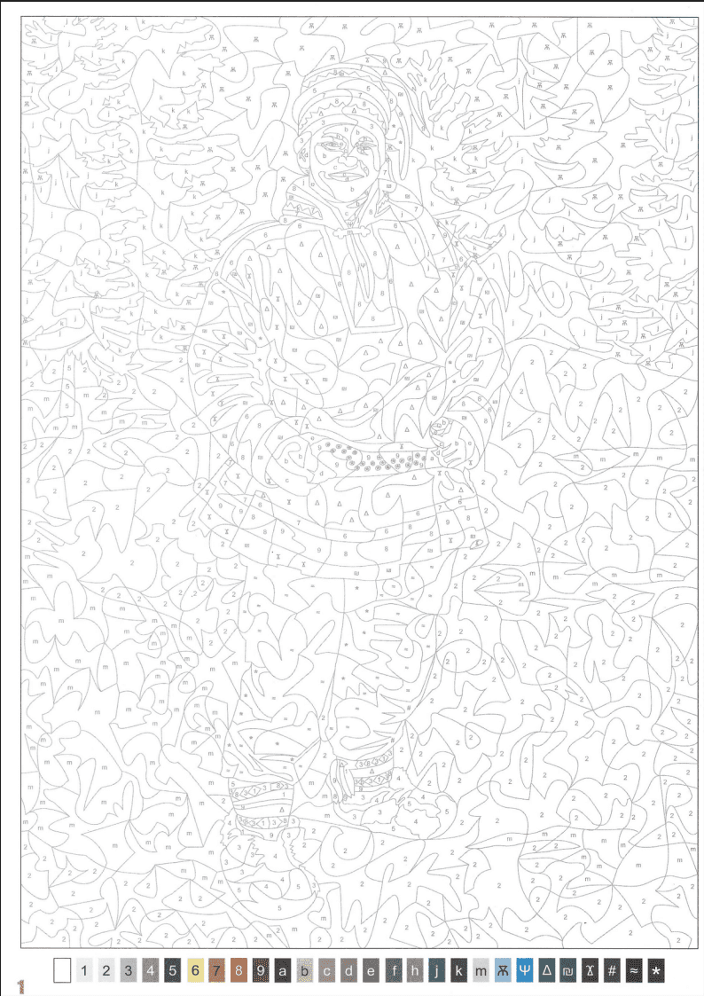 Costumes du Monde - Coloriages Mystère Moon PDF download · 2