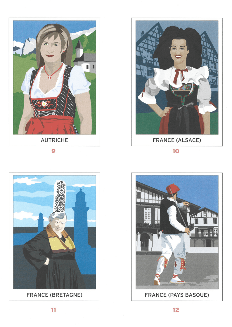 Costumes du Monde - Coloriages Mystère Moon PDF download · 4