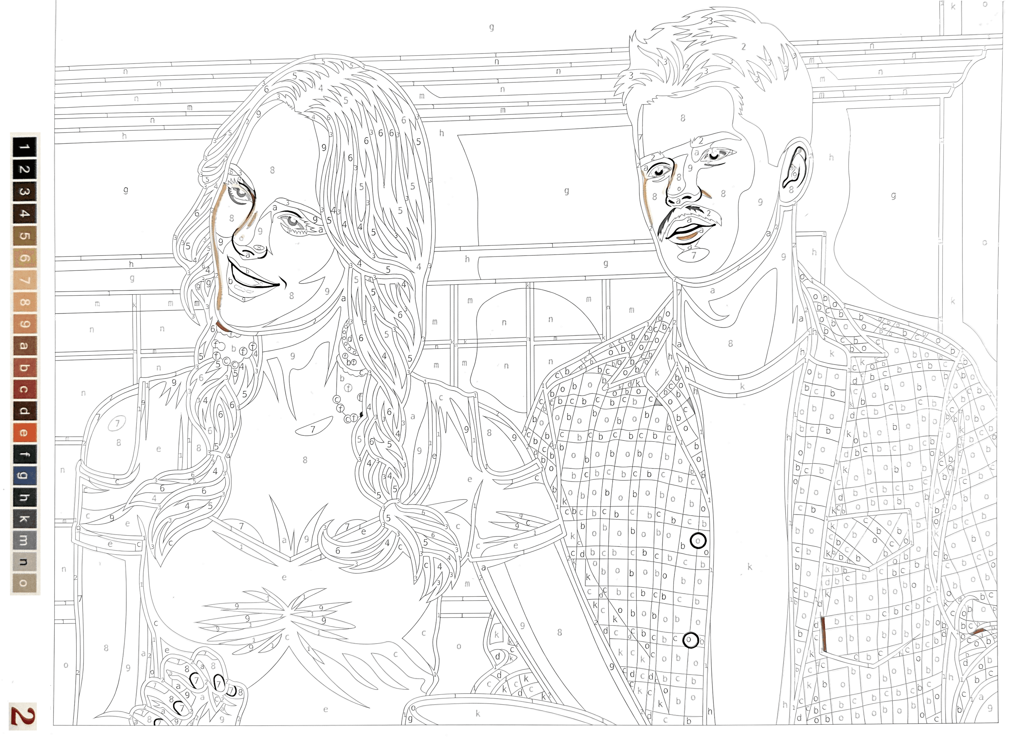 Desperate Housewives - Coloriages Mystère PDF download · 3