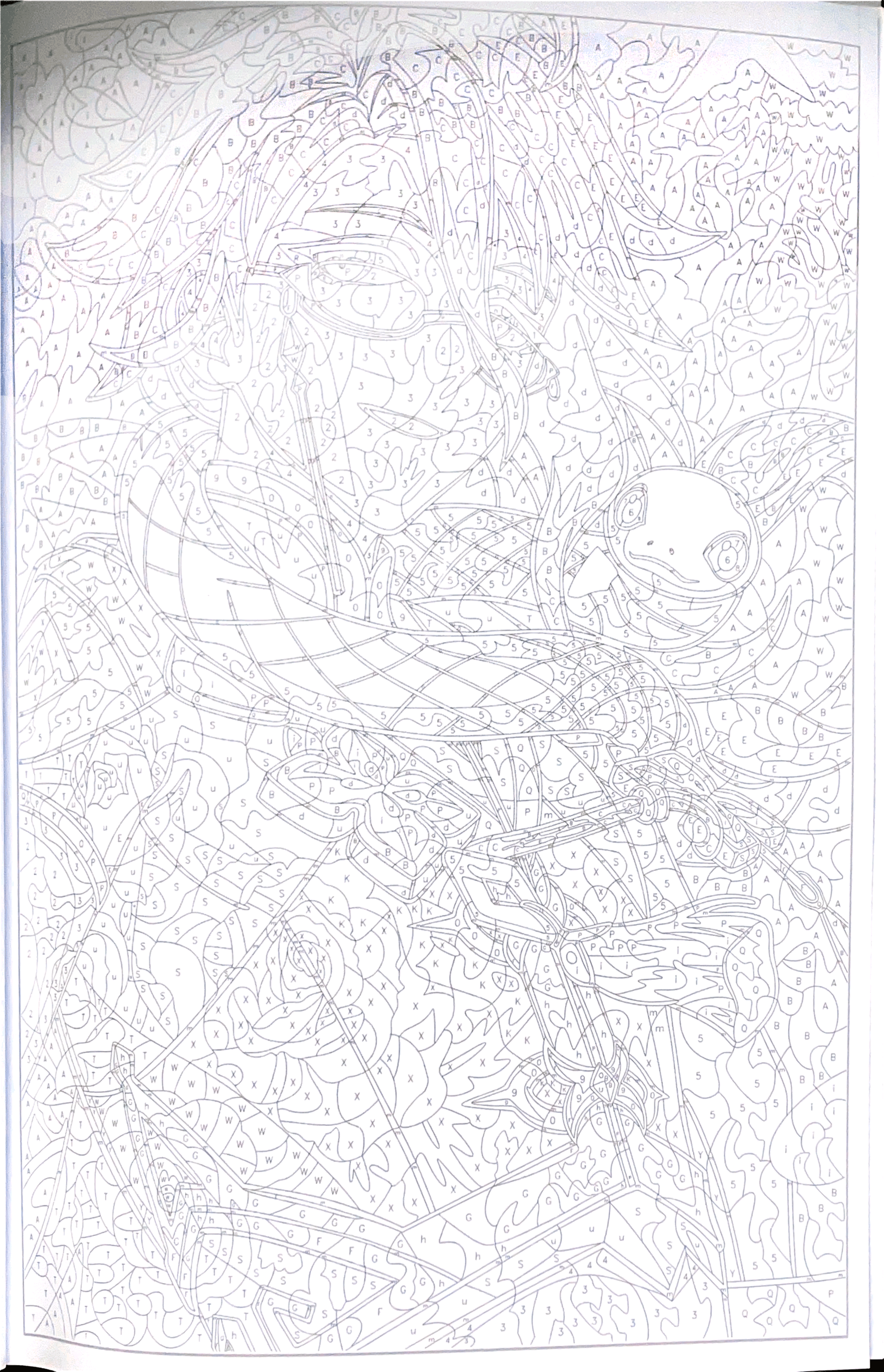 Genshin Impact - Mystery Coloring Book PDF · 7