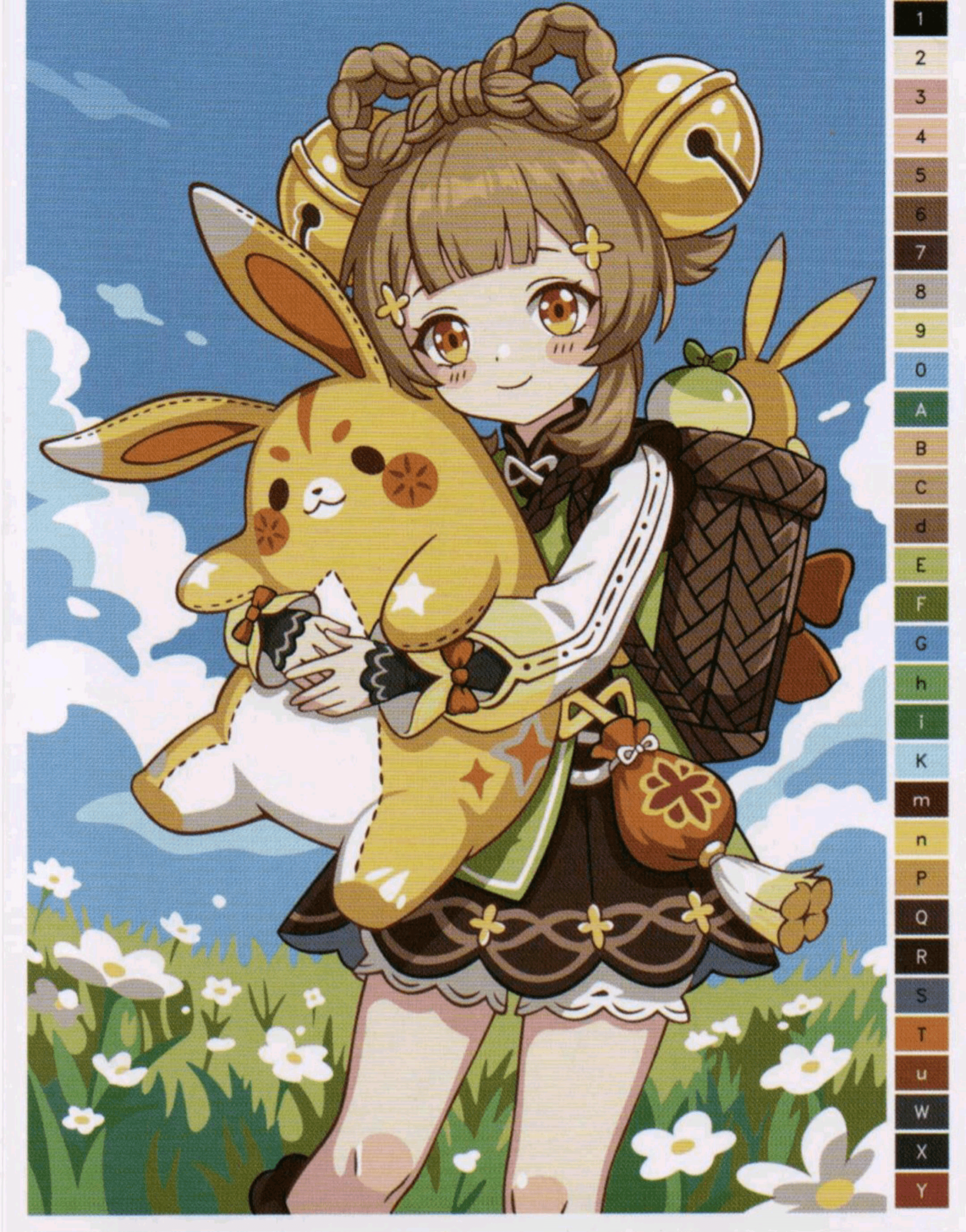 Genshin Impact - Mystery Coloring Book PDF · 5