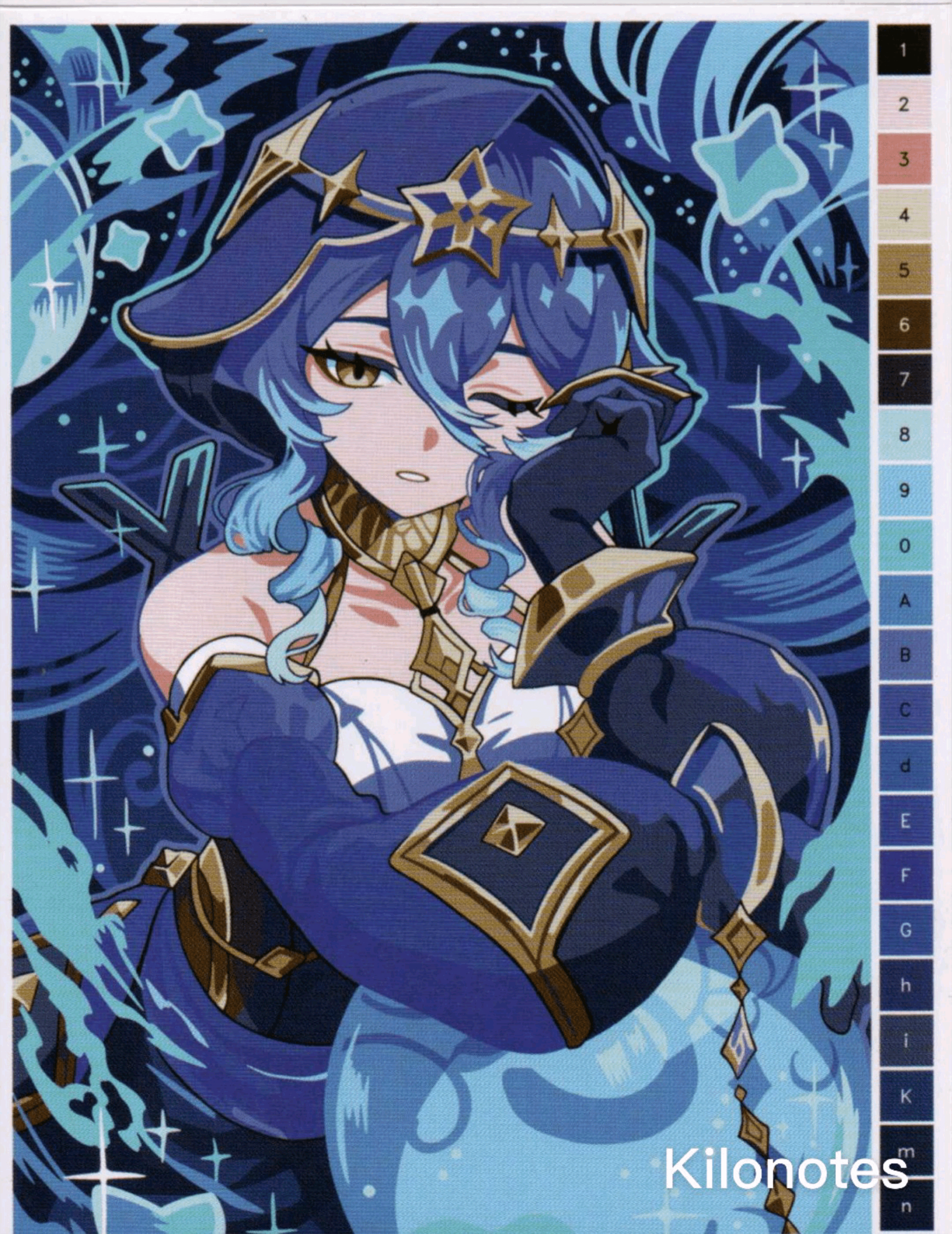 Genshin Impact - Mystery Coloring Book PDF · 4