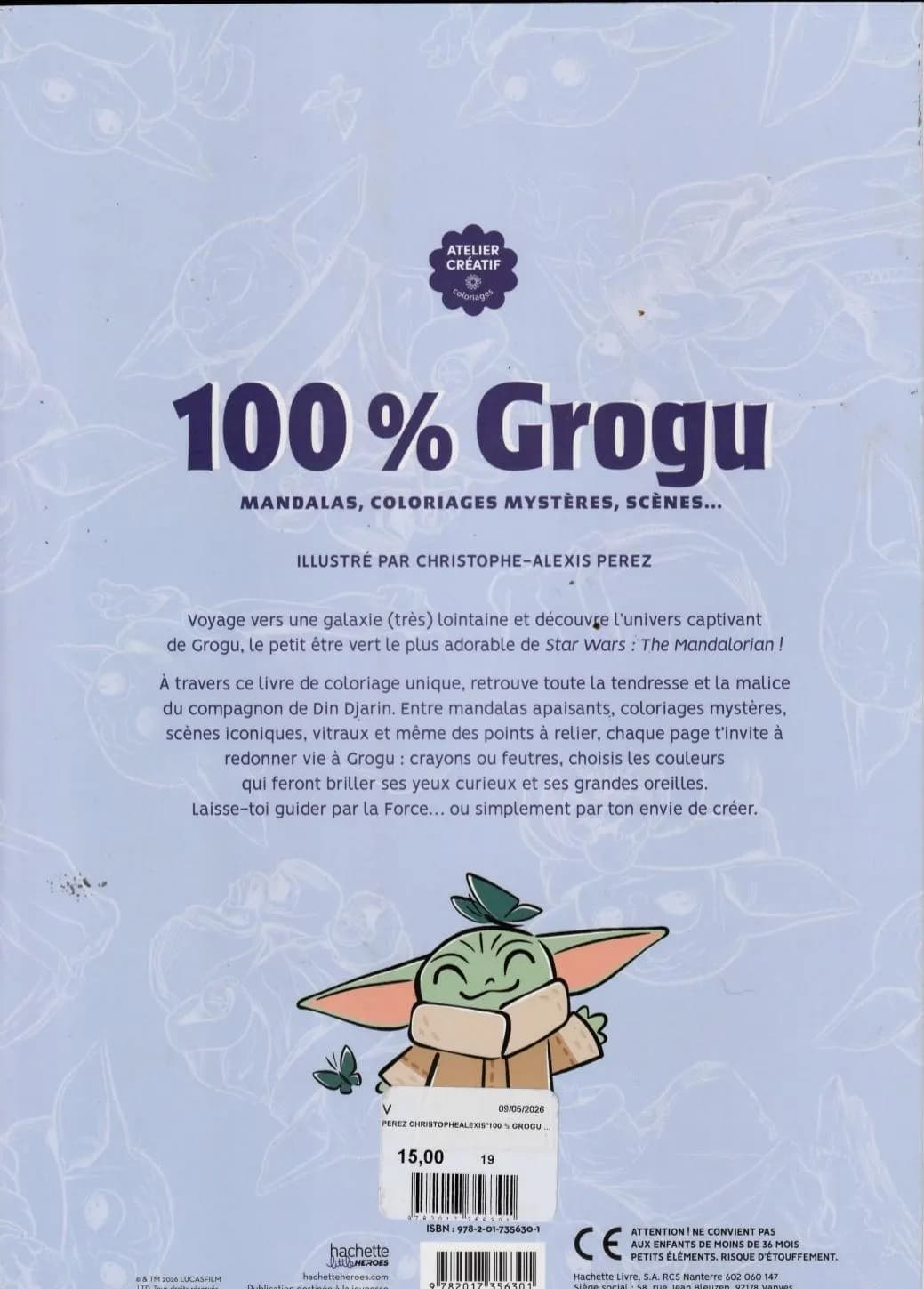 100% Grogu- Mandalas - Coloriages - Scenes PDF DOWNLOAD · 6