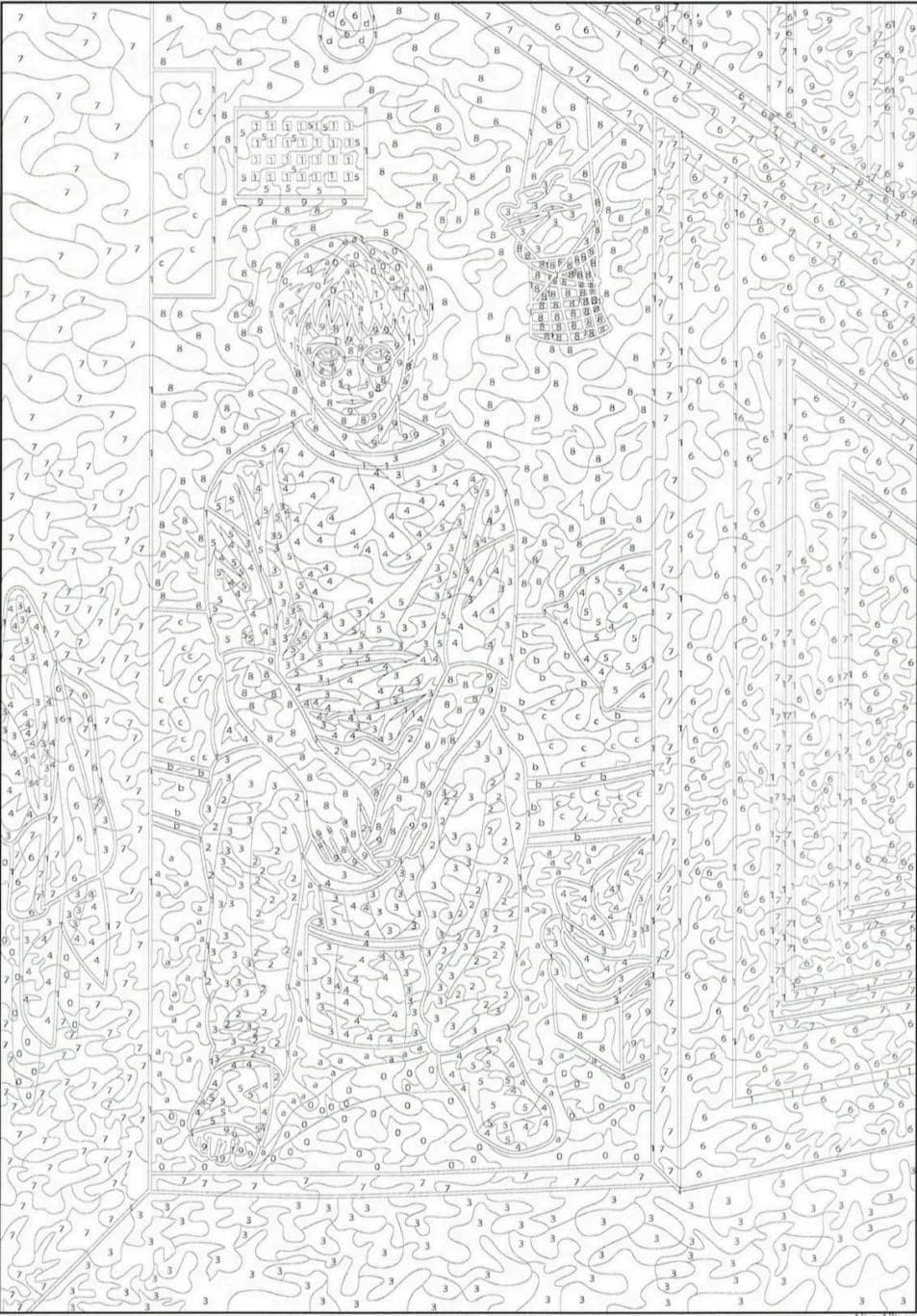 Harry Potter - Coloriages Mystèry  PDF download · 4