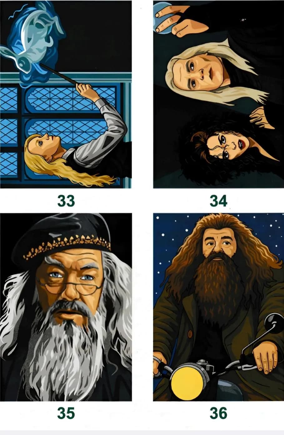 Harry Potter - Coloriages Mystèry  PDF download · 3