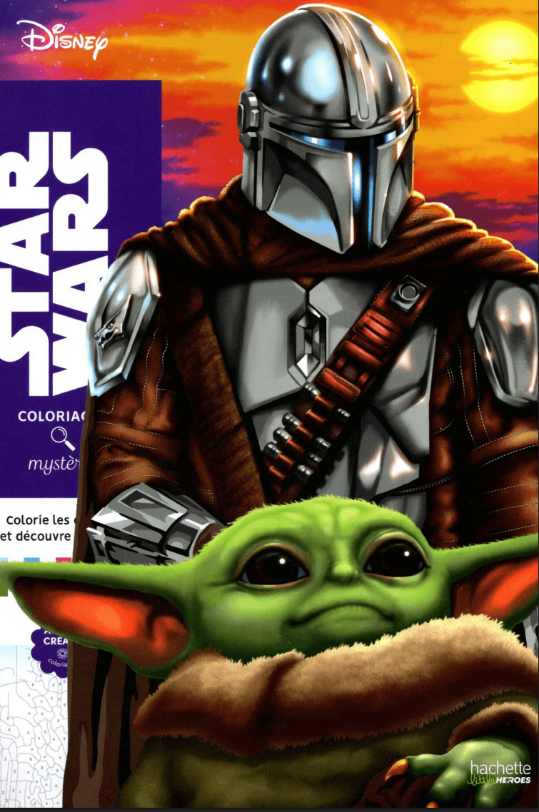Mandalorian - Coloriages Mystère  PDF download · 3