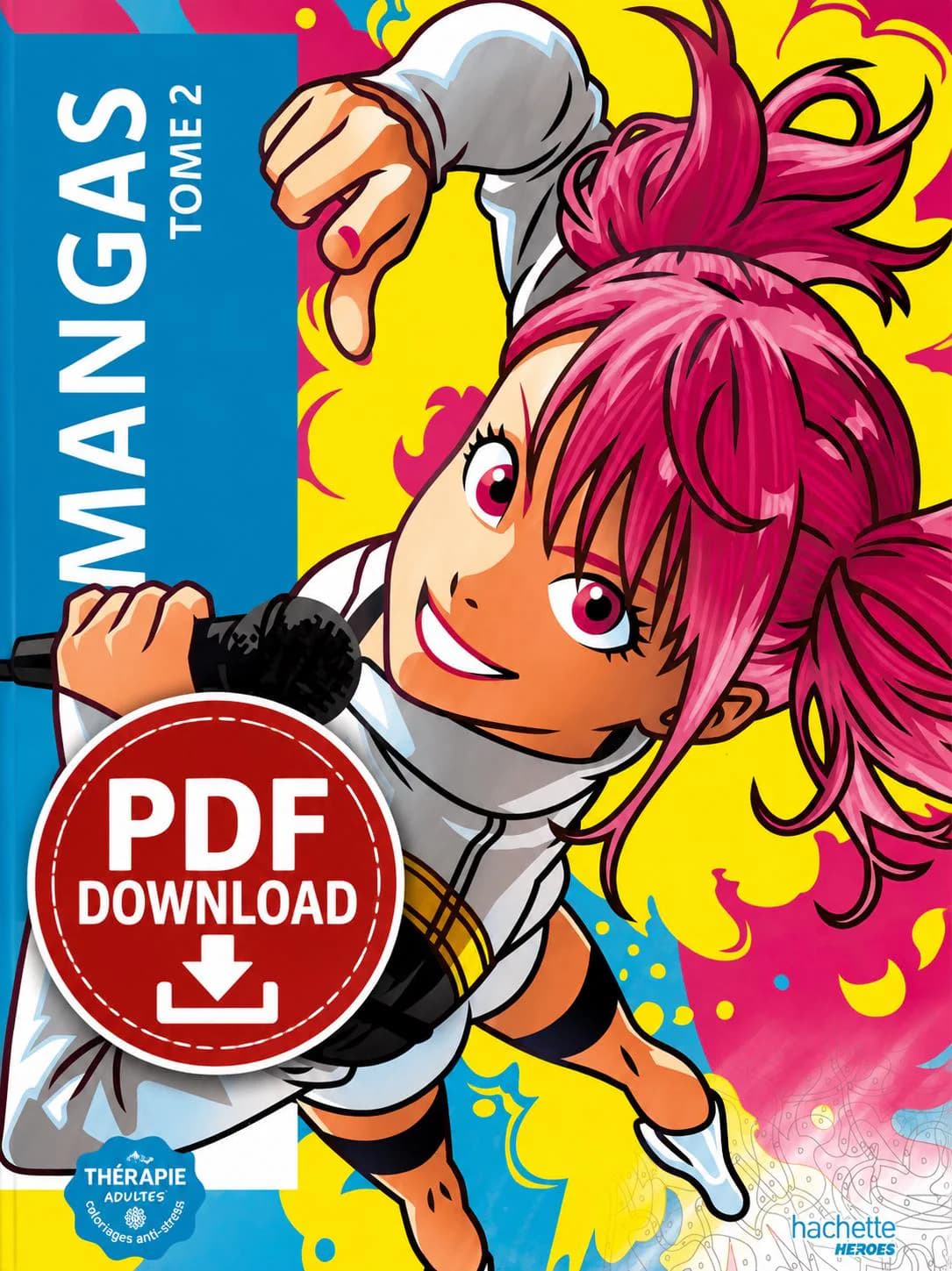 Manga Tomo 2 - Coloriages Mystère · 2