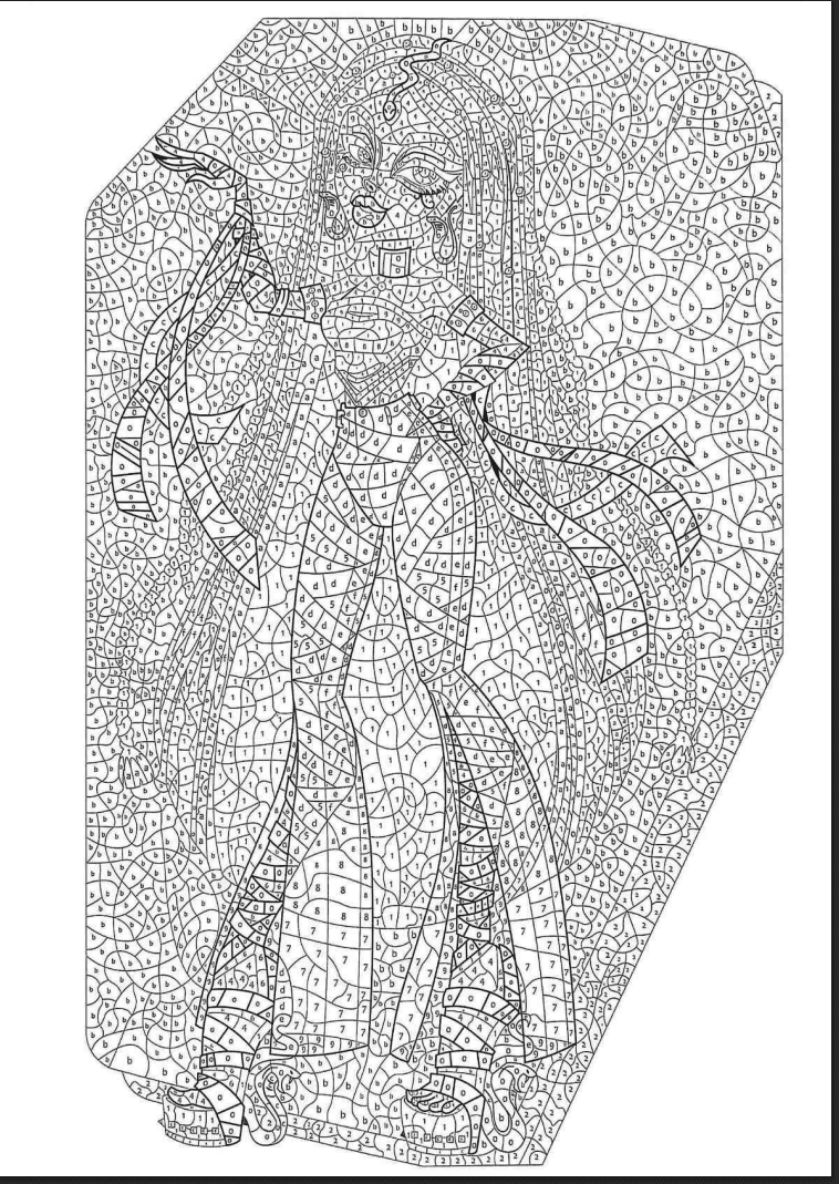 Monster High - Coloriages Mystère PDF download · 2