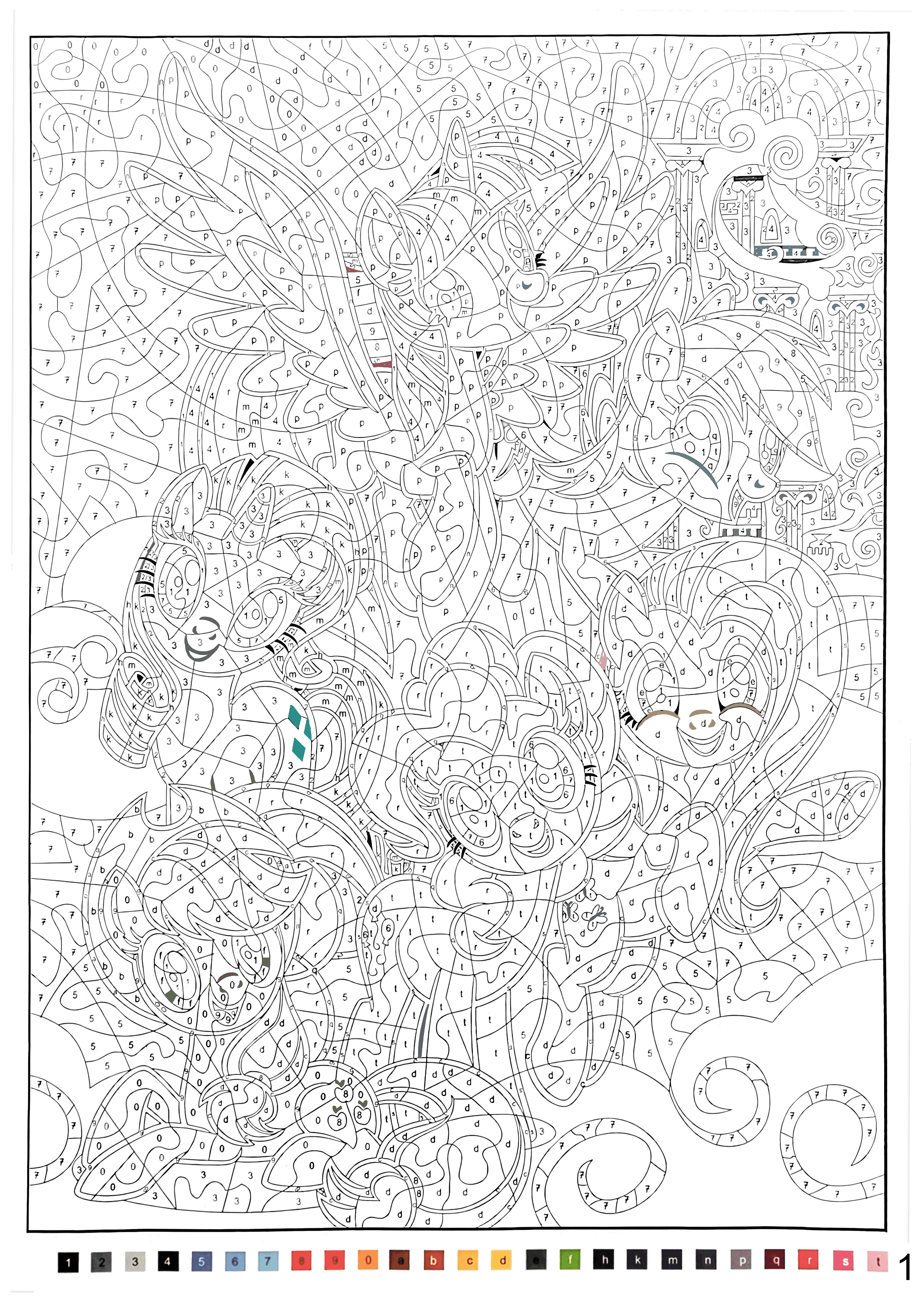 My Little Pony - Coloriages Mystère PDF download · 3