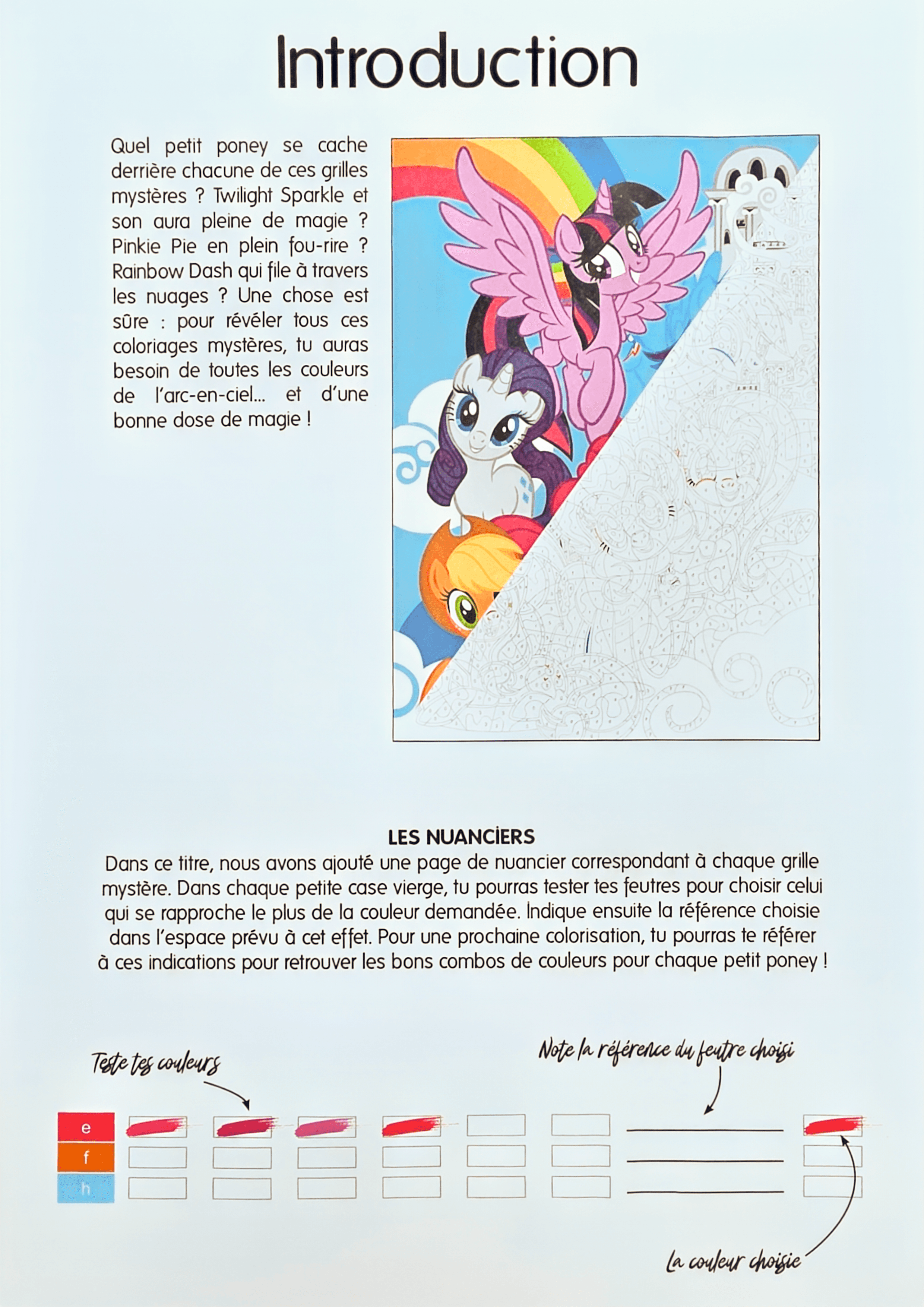 My Little Pony - Coloriages Mystère PDF download · 2